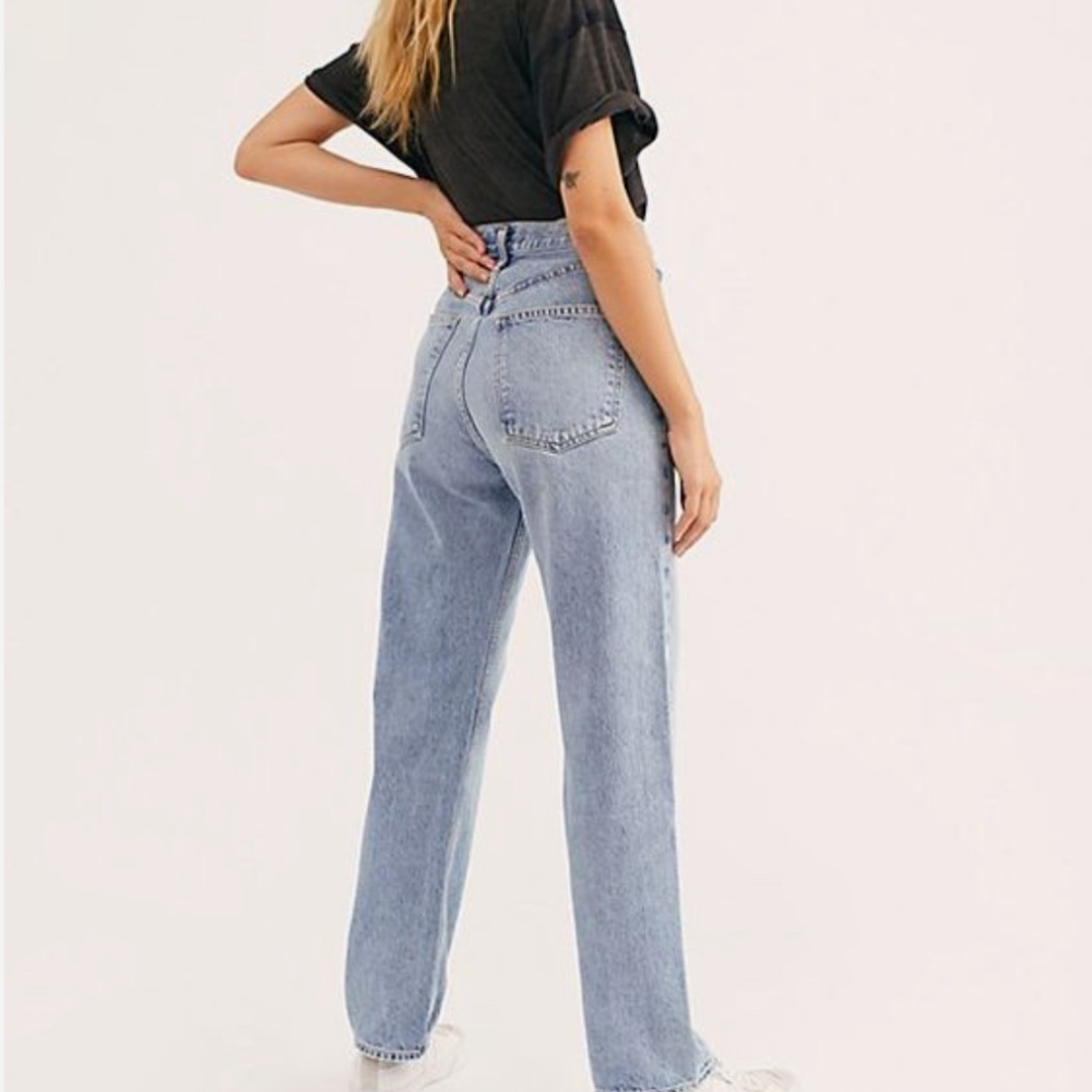 vintage high wasted calvin klein sport mom jeans